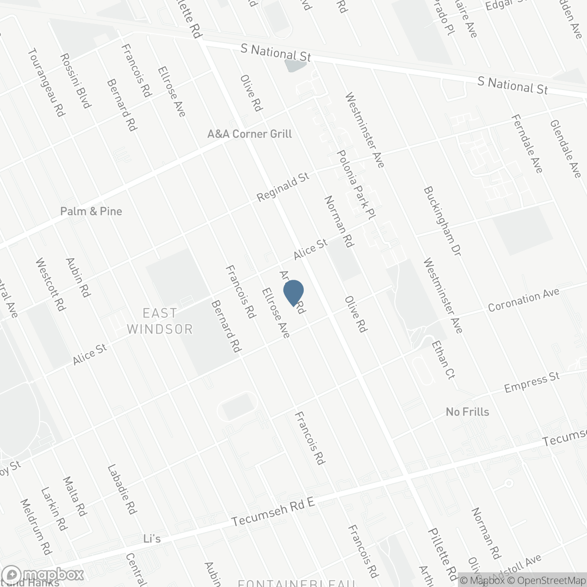 V/L ARTHUR ROAD, Windsor, Ontario N8T 1P9